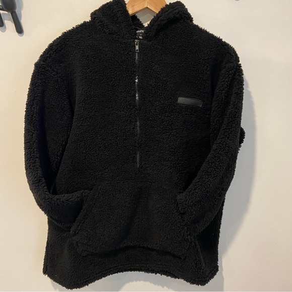 Quarter Zip Sherpa Jacket - Picture 2 of 5